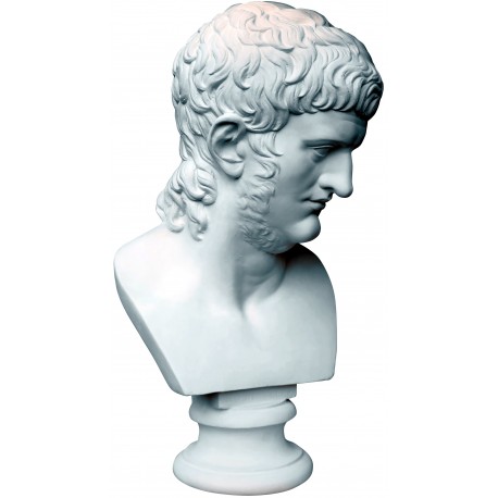 Nerone Roman emperor - plaster cast