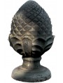 Great cast-iron pine cone H.72cms