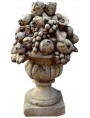 Vase of fruits H.60cms