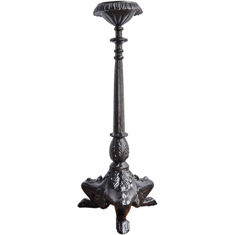 ancient Cast iron candlestick