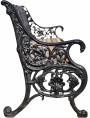 Coalbrookdale Company bench 1866, design number 104791wood