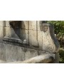 Great French fountain in limestone