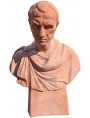 Terracotta bust of Lucio Cornelio Silla Dictator of the Roman Republic