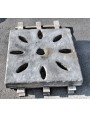 70x70cms Sand-stone Manhole cover with almond holes