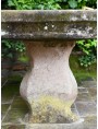 Small garden oval stone table - our production
