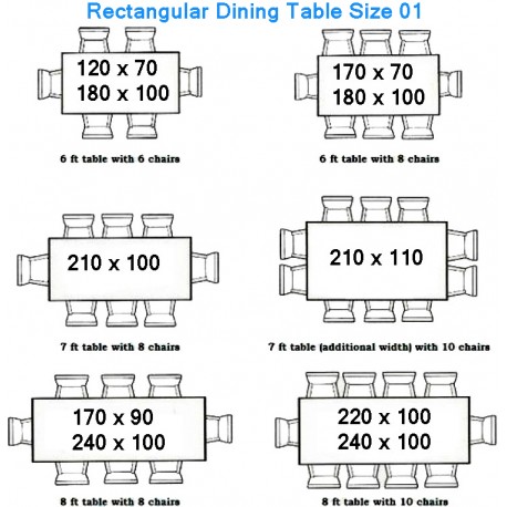 Rectangular tables 01
