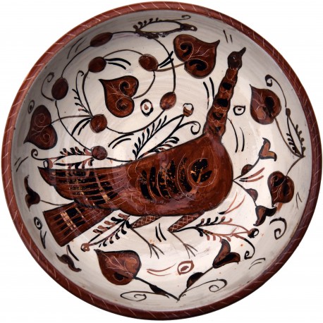 Copy of an ancient medieval Tuscan dish - bird