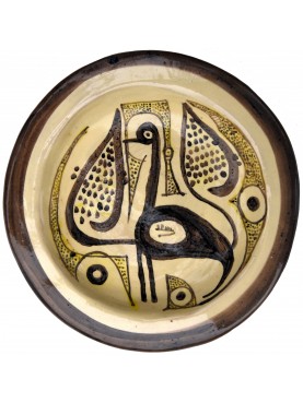 Bacini ceramici medioevali pisani - uccello