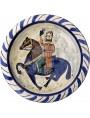 Bacini ceramici medioevali pisani - cavaliere Templare della prima crociata (1096-1099)