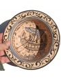 Bacini ceramici medioevali pisani - pesci e nave medievale