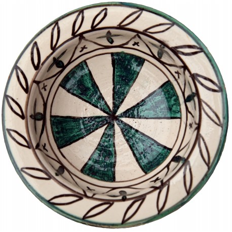 Bacini ceramici medioevali pisani - motivi geometrici