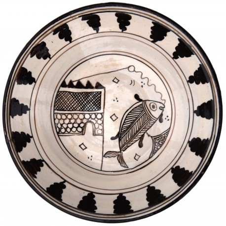 Copy of an ancient medieval Tuscan dish - fishing