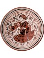 Bacini ceramici medioevali pisani - copia di piatto Ispano Moresco Medioevale
