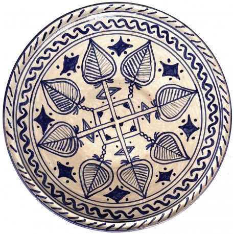 Bacini ceramici medioevali pisani - motivo vegetale