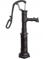 Stand pipe with hand pump in cast-iron