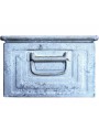Ancient Zinc metal box SCHAFER brand vintage