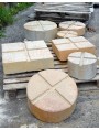 grande base per vasi toscani 50x50 cm