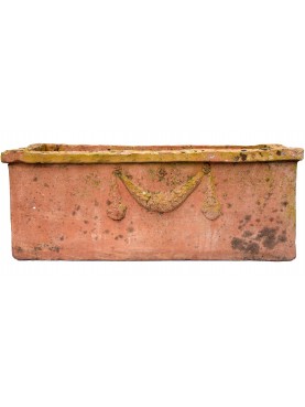Cassetta toscana anticha in terracotta