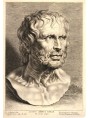 Seneca terracotta head / bust