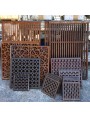 Rectangular cast-iron grid