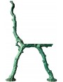 Ancient original cast iron bench legs