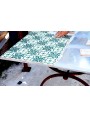 Piccolo tavolo con piastrelle di nostra produzione 130 piastrelle