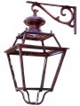 Florence wroughtiron classic lantern with castiron bracket