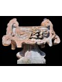 Tazza Navona vaso terracotta ornamentale romano napoletano