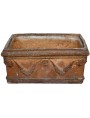 Ancient Festoon TERRACOTTA NEAPOLITAN box "VACCARELLA"