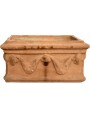 Ancient Festoon TERRACOTTA NEAPOLITAN box