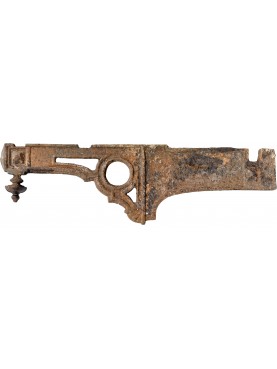 Ancient original Italian 102cms Iron brackets