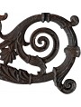ancient Cast-iron bracket 115cms for lantern