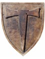 Coat of arms of TAU's Riders - majolica