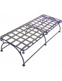 Sunbed for swimmingpools - forged iron