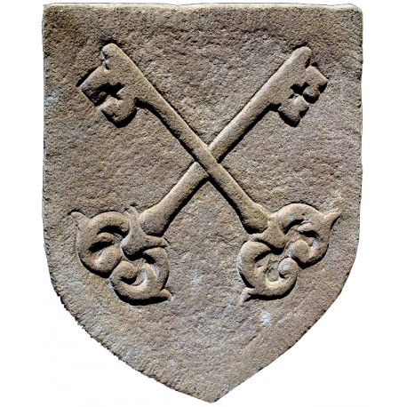 Stone coat of arms - vatican