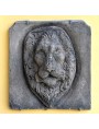 Mascherone Testa di Leone in malta cementizia - Verrocchio