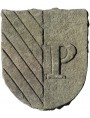 Coat of arms grey stone