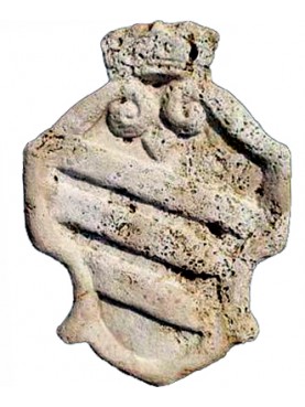 Coat of Arms - travertine Navona