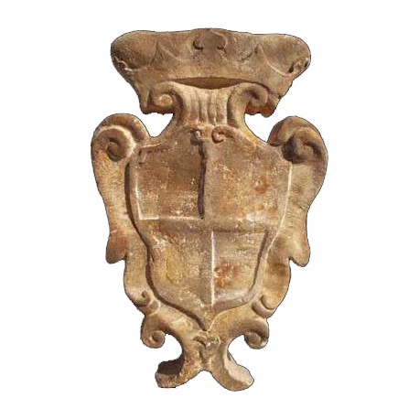 Varnished coat of arms