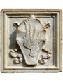 Landi's coat of arms limestone
