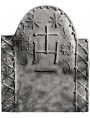 IHS fireback with two crosses of King Solomon