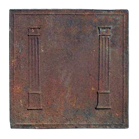 Original ancient Fireback Emperor age - cast iron