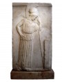 Original relief in marble from Athens museum