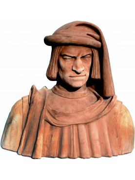 Lorenzo de' Medici terracotta bust