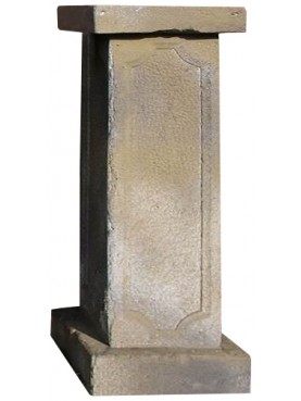 Balaustrini in cemento H.90cm/30x30cm imitazione pietra serena - supporto, colonna