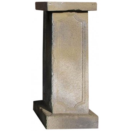 Balaustrini in cemento H.90cm/30x30cm imitazione pietra serena - supporto, colonna