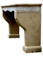 Camino Marchisio in stile francese pietra calcarea