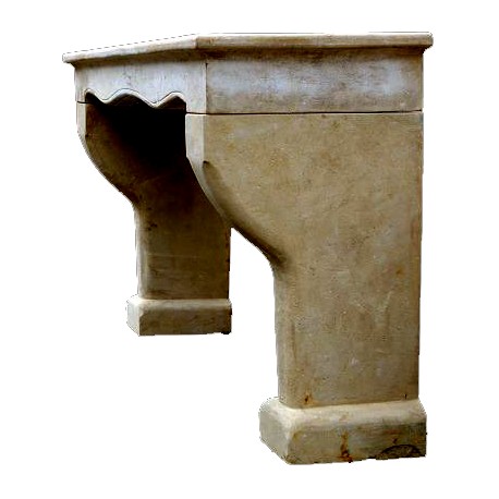Camino Marchisio in stile francese pietra calcarea