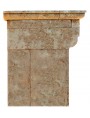 Garzelli fireplace ocher limestone