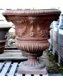 Pair of antique original Ricceri Impruneta vase